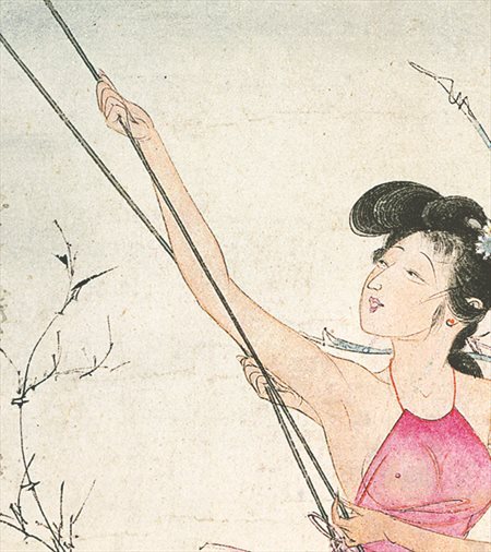 吴桥-胡也佛的仕女画和最知名的金瓶梅秘戏图